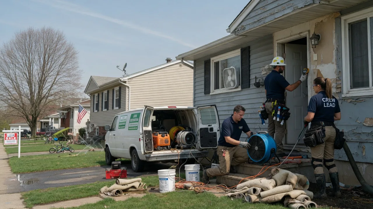 Flood Cleanup in Protivin, IA near me